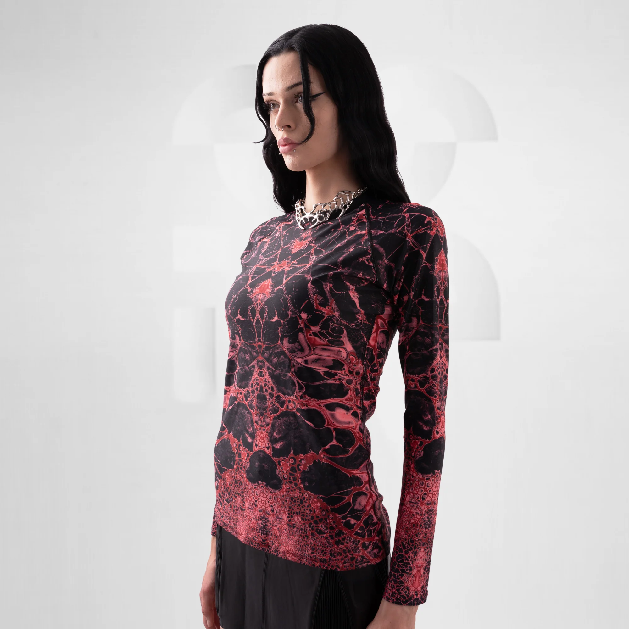 Abstract Psychedelic Long Sleeve - Image 4