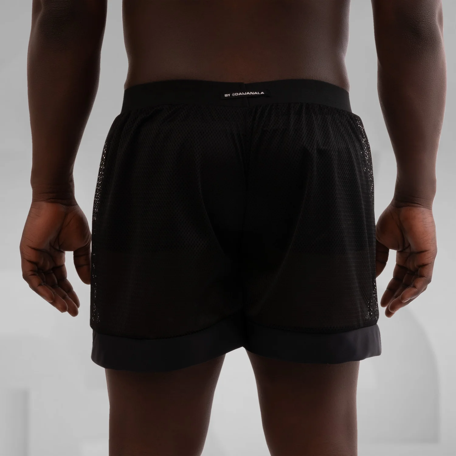 Mesh Shorts Black - Image 3