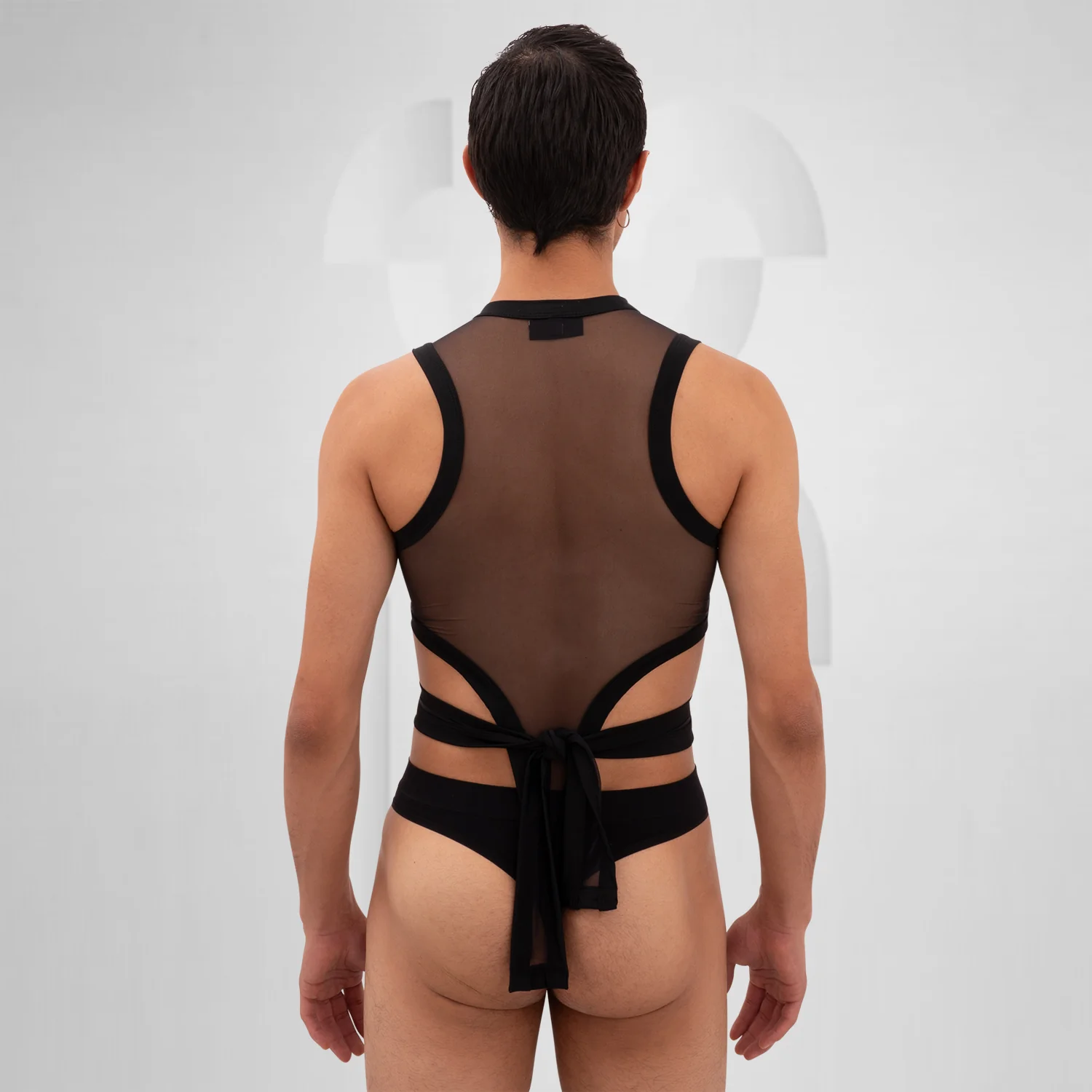 Bound Gender-Neutral Mesh Bodysuit - Image 9