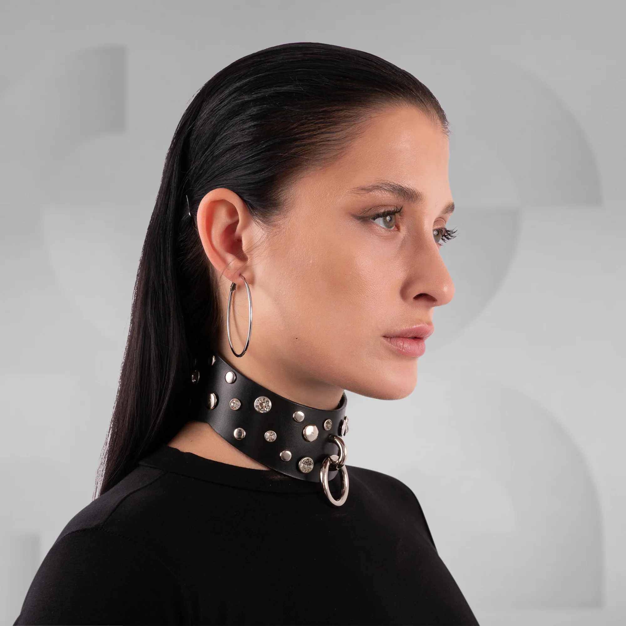 Elegant Choker with Glas Stones