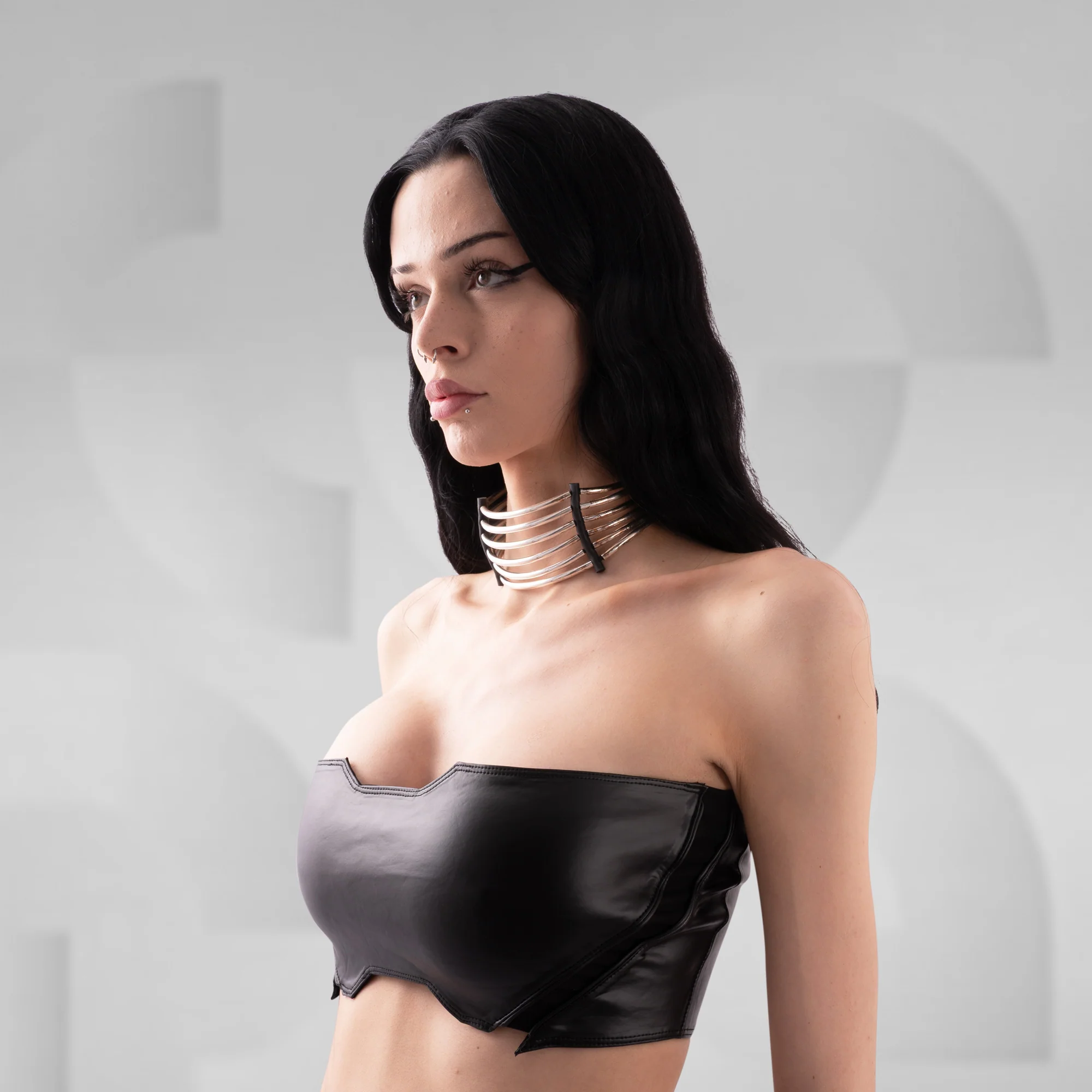 Exoskeleton Crop Top - Image 2
