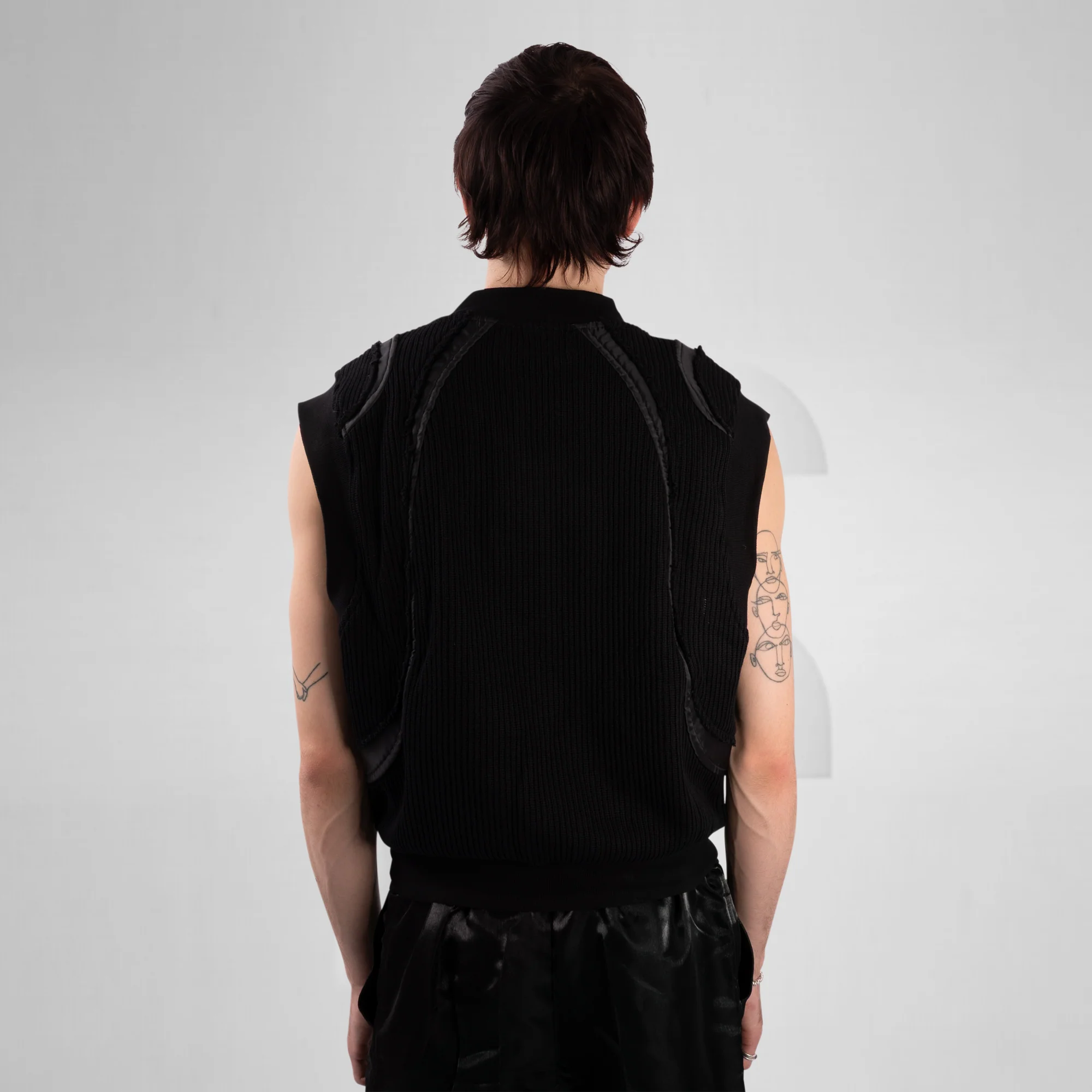 Experimental Knit sweater vest - Image 4