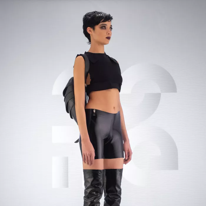 Faux Leather Anti-Spy Backpack - Image 5