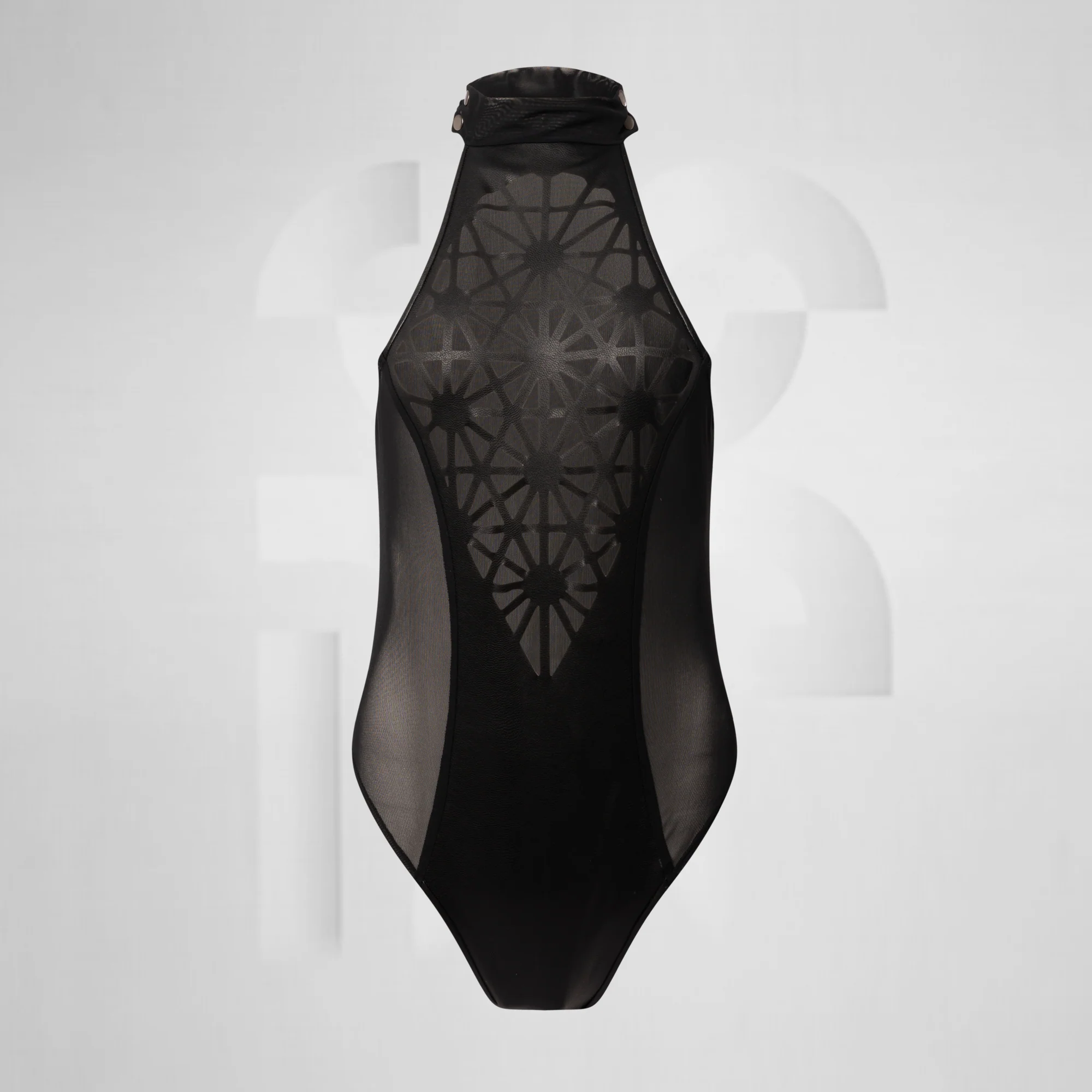 Geometric Laser-Cut Mesh Body - Image 6