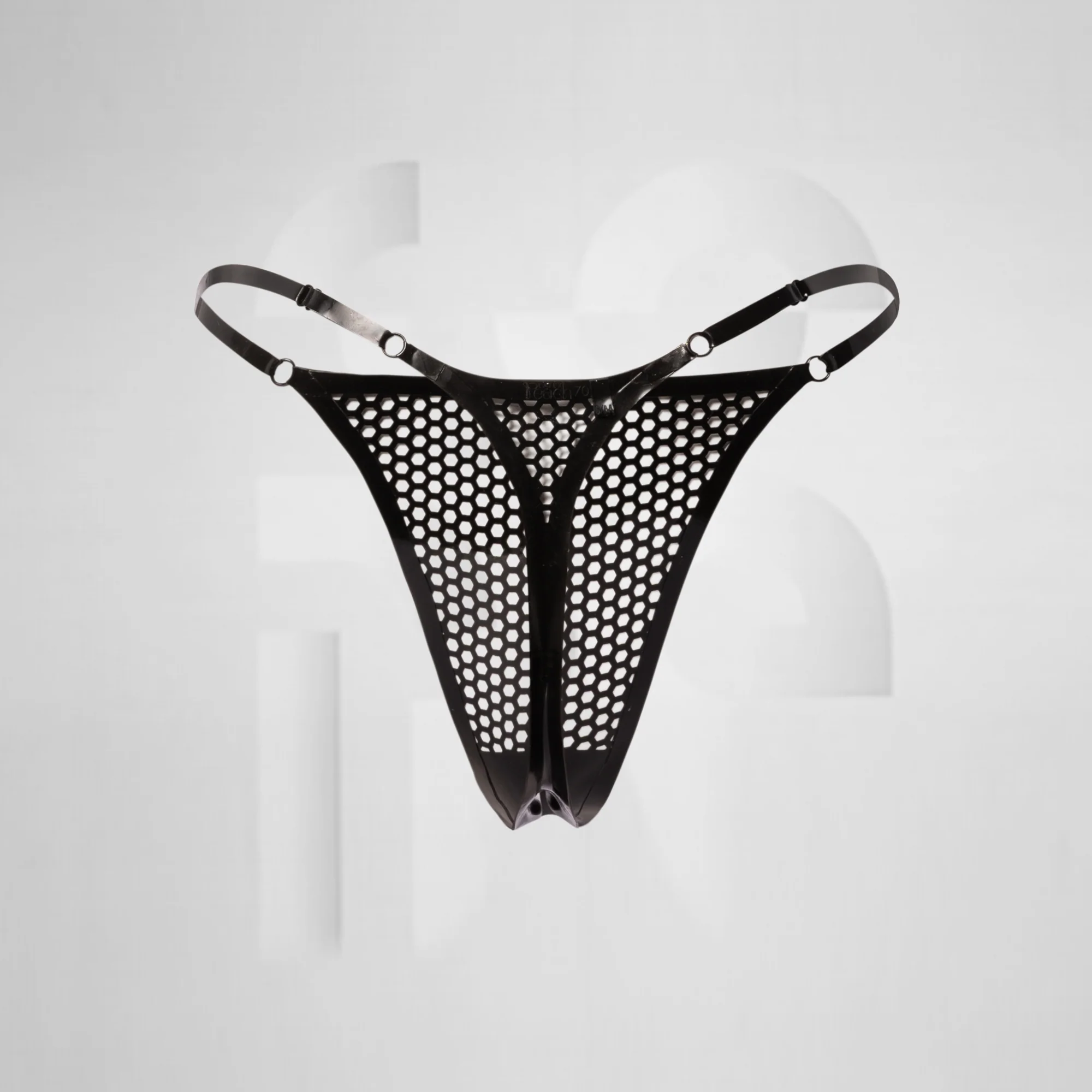 Geometric Latex Thong - Image 5