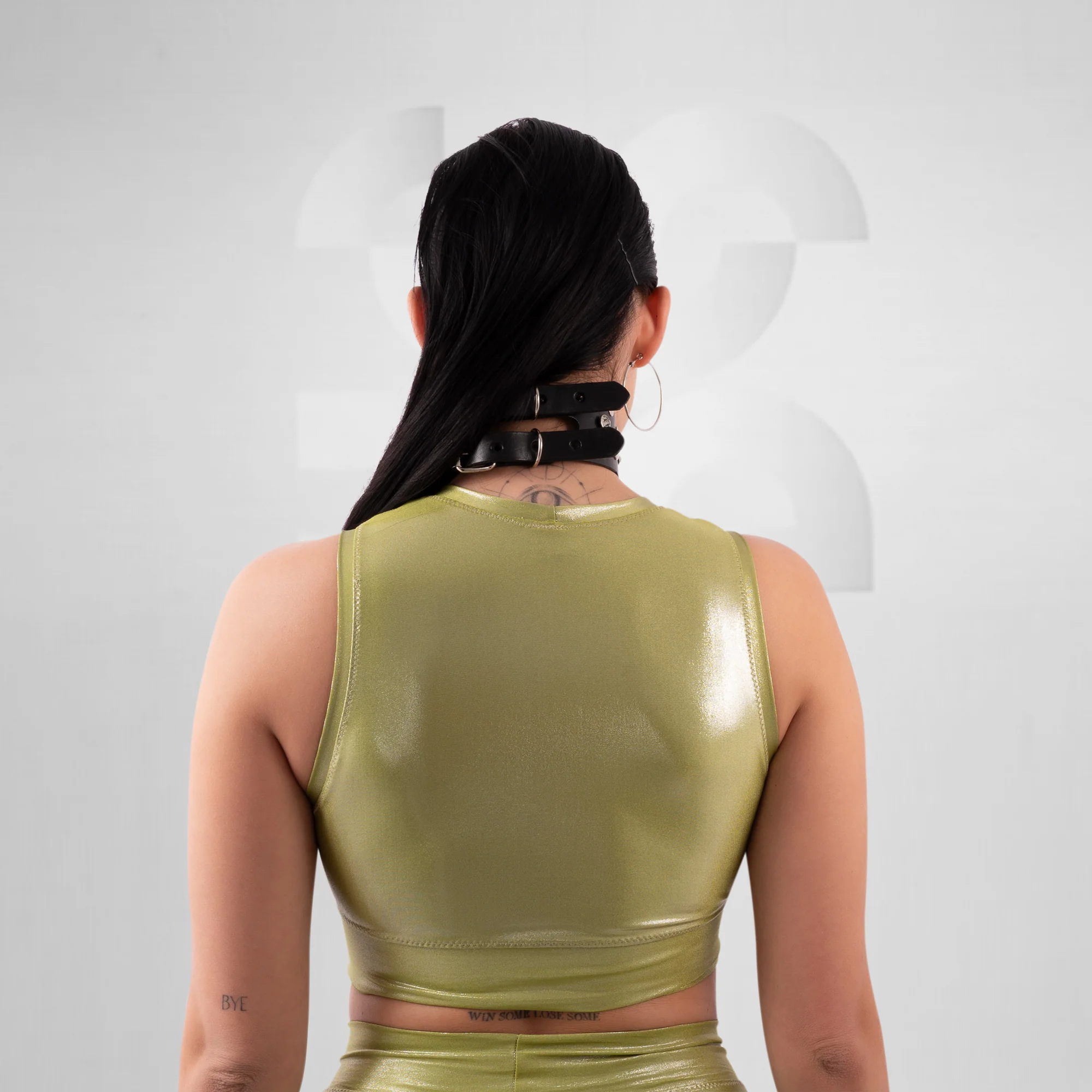 Glossy Crop Top - Image 8