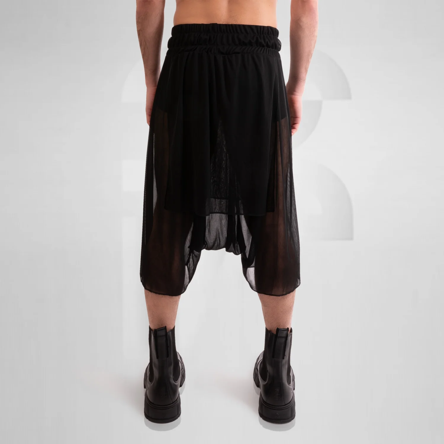 Layered Mesh Shorts - Image 3