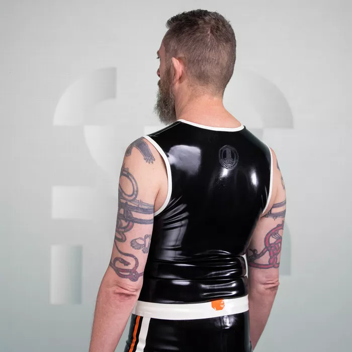 Minimalist Latex Tank Top - Image 4