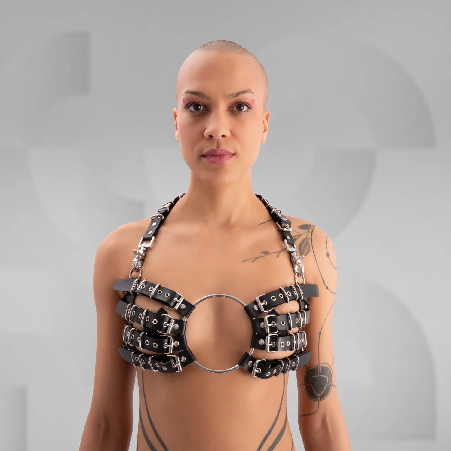 Rubber Harness Bra - Image 4