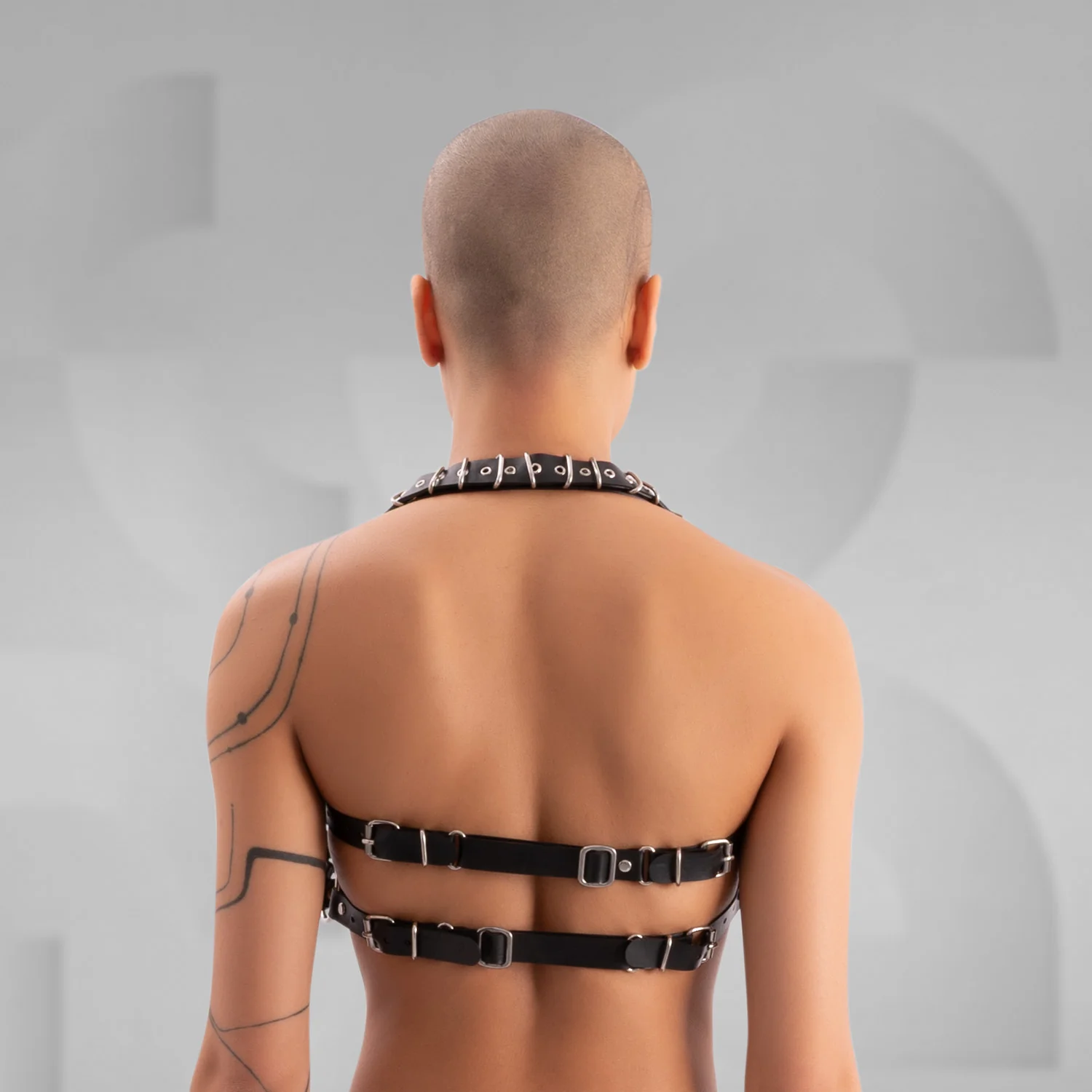 Rubber Harness Bra - Image 6