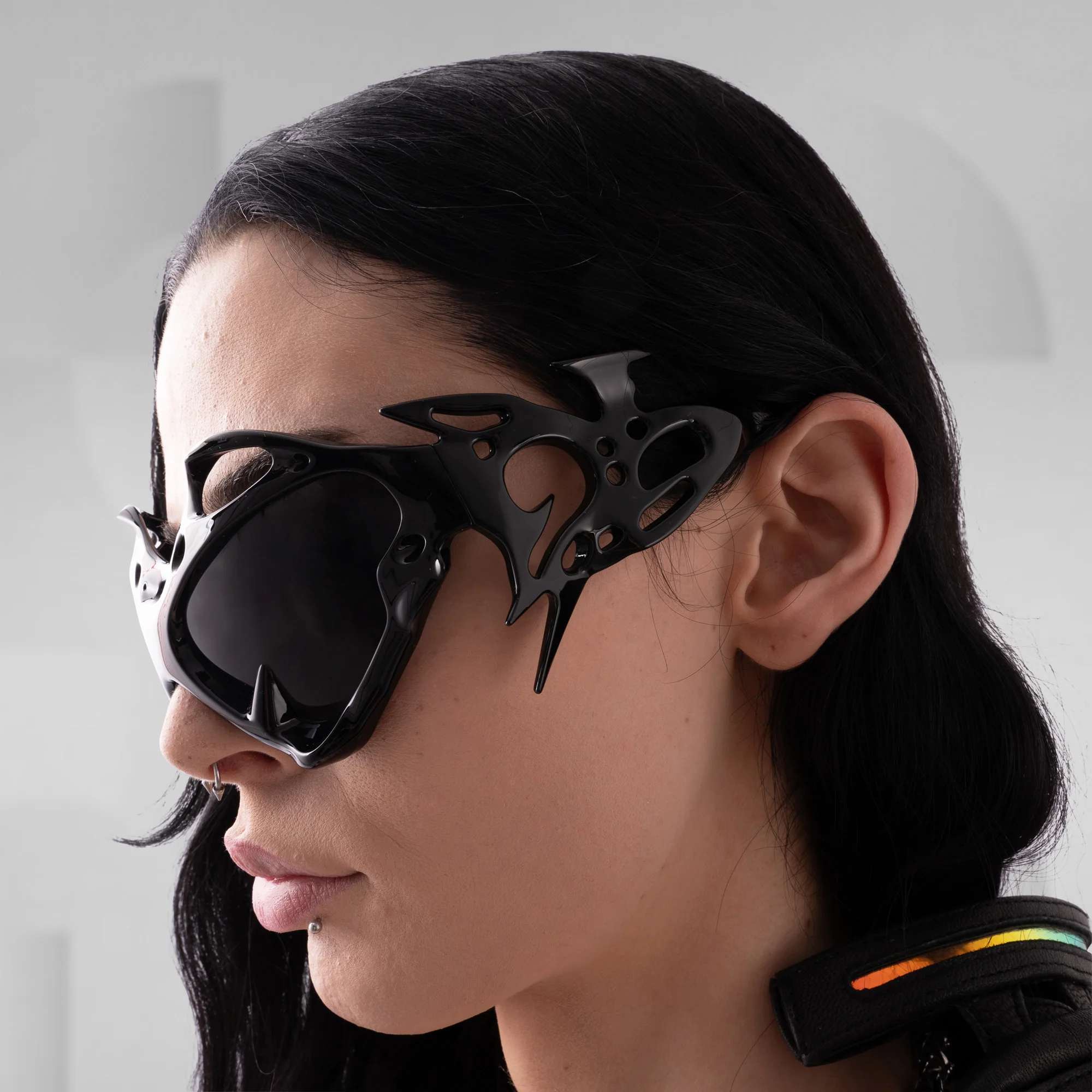 Sculptural Tribal Sunglasses - Image 5