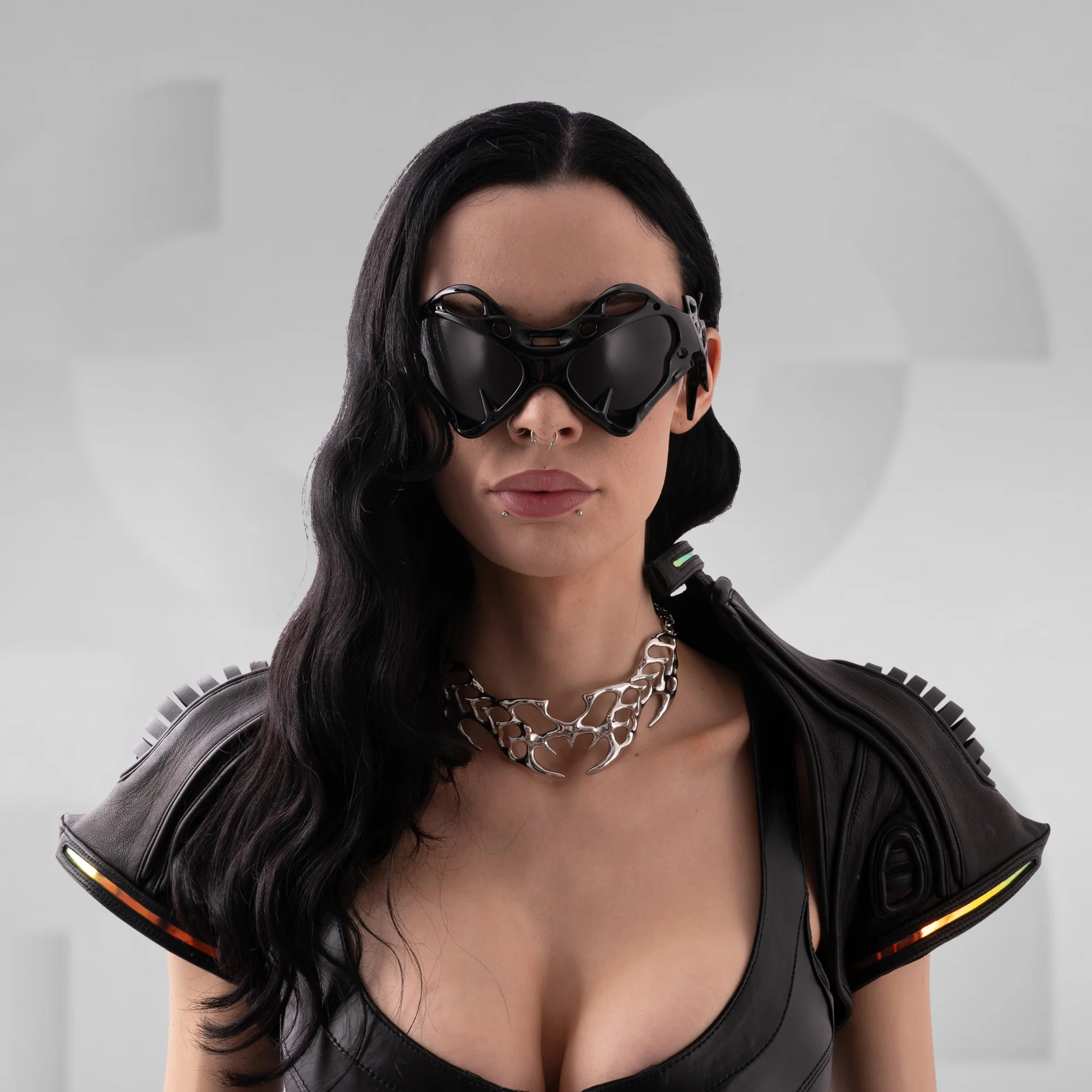 Sculptural Tribal Sunglasses - Image 9