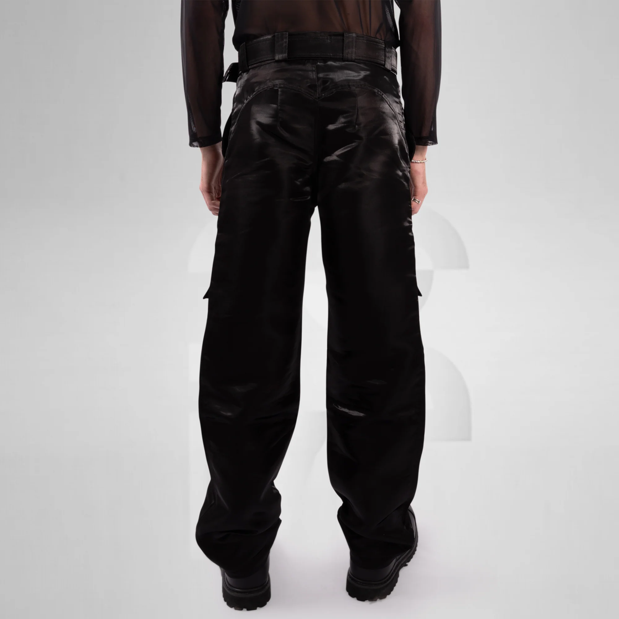 Shiny Cargo Pants - Image 7