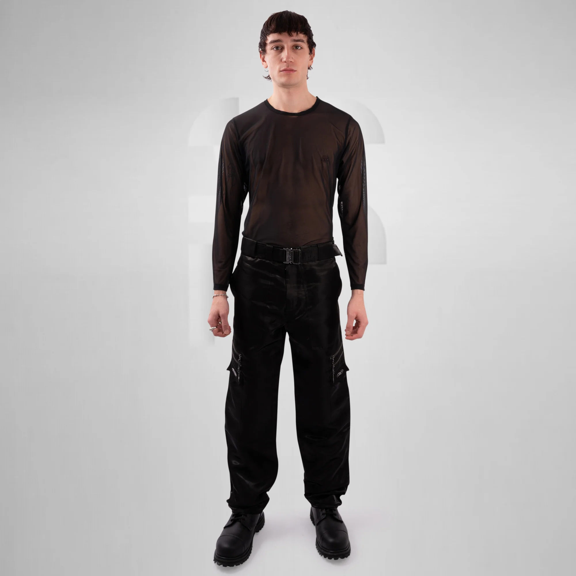 Shiny Cargo Pants - Image 8