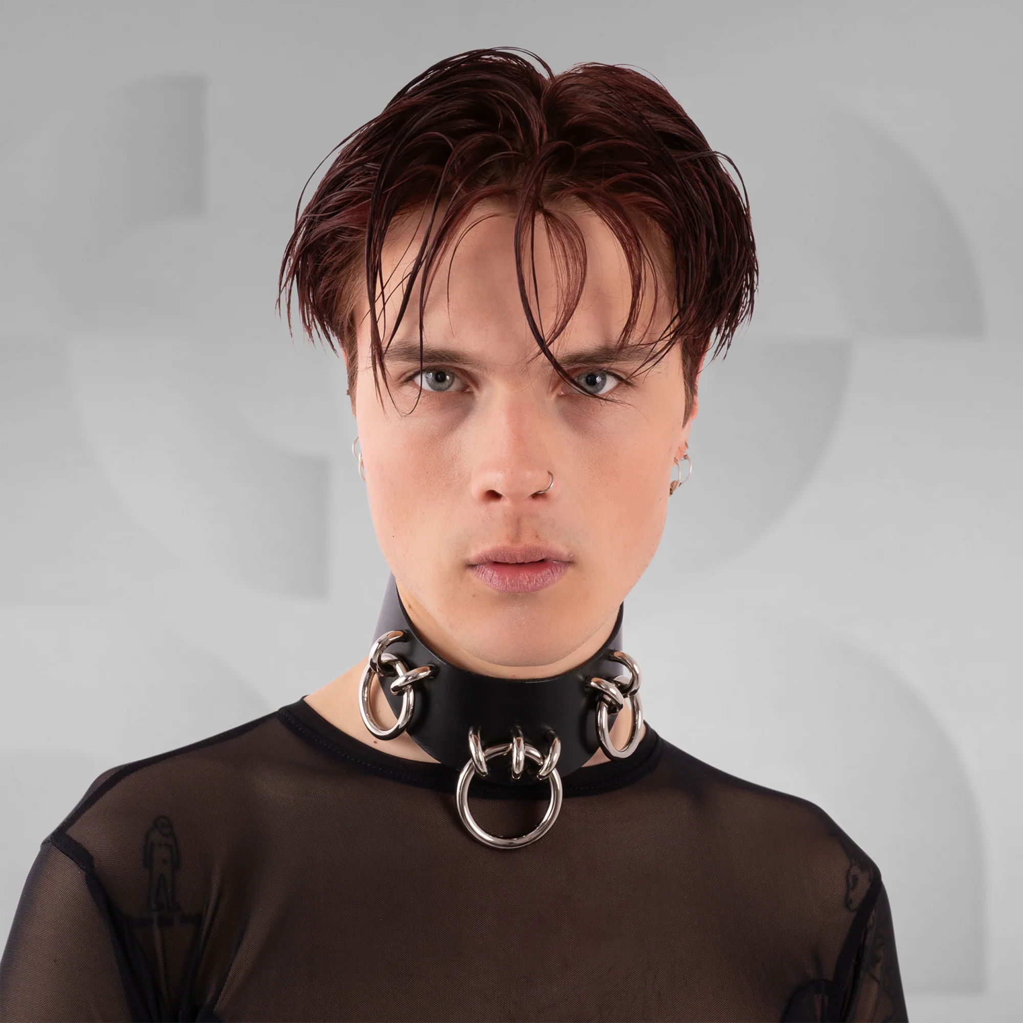 Triple Ring choker