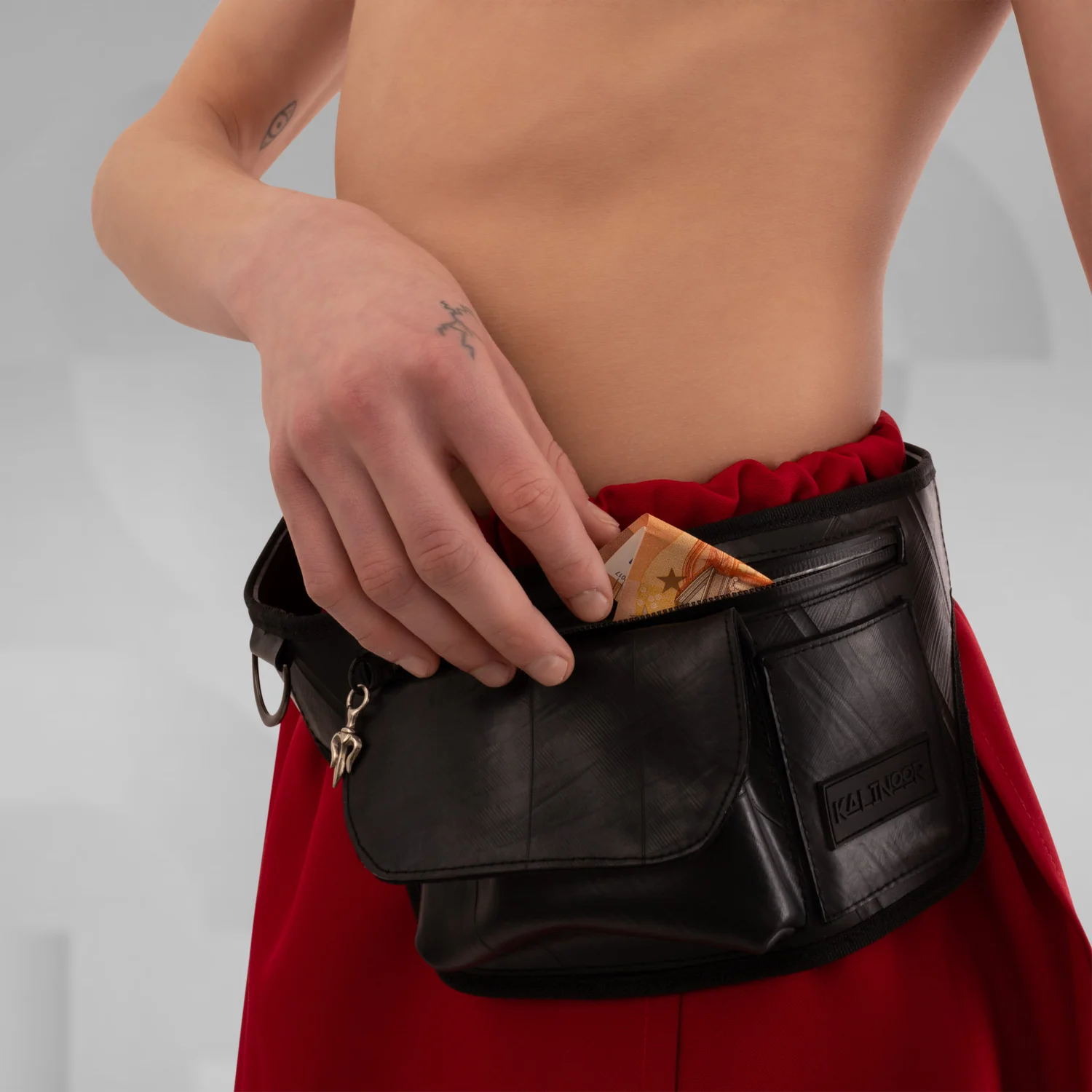 Waterproof Faux Belt Bag - Image 3
